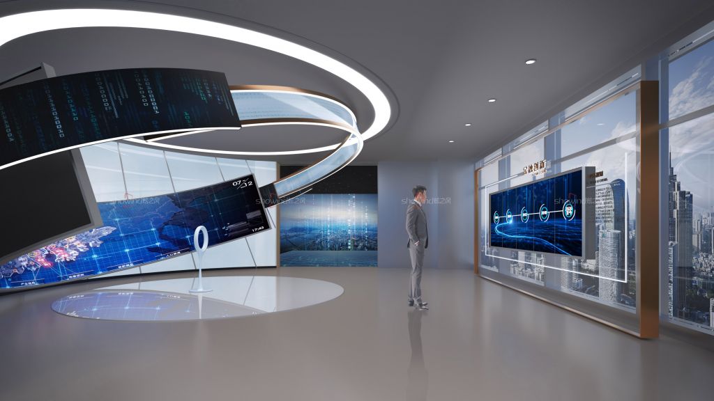 炫之风为广州农商银行打造现代化银行行史馆